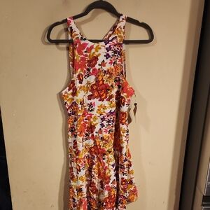 Natural Life Multicolor Floral Dress